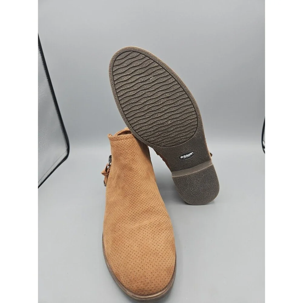Dr. Scholl's Astir Women's Size 9 Tan Suede Boots Booties Ankle